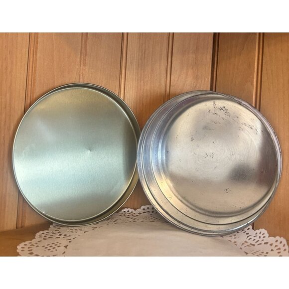 Vintage Currier & Ives Biscuit Tin The Journey Resumed Winter Scene Holiday Deco - Picture 5 of 6